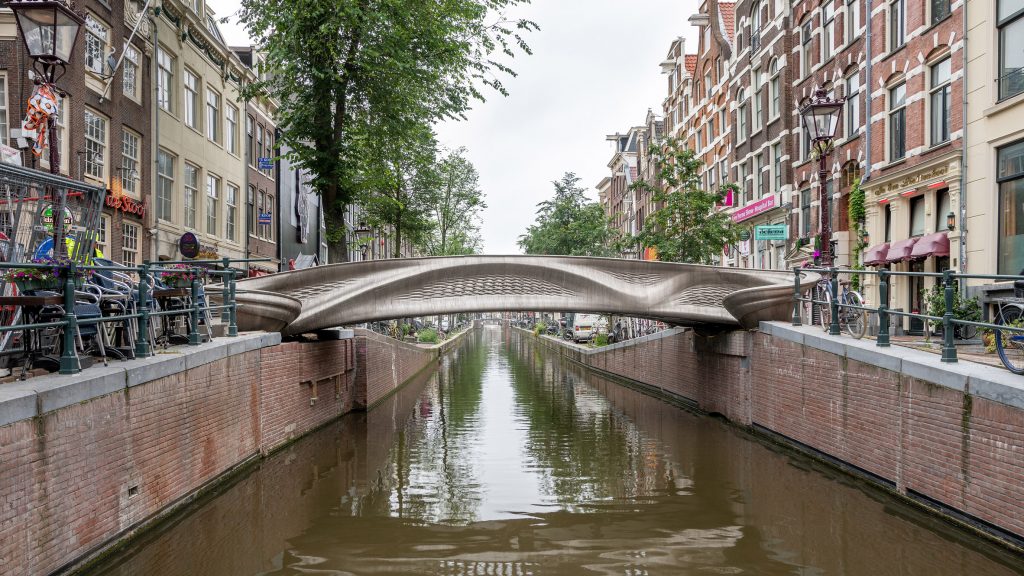 amsterdam, steel, bridge